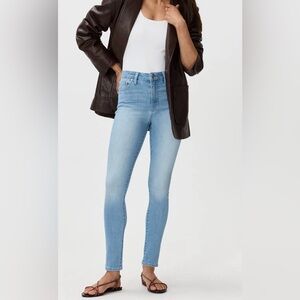 Pistola Bella Stretch Skinny Jeans Women's Size 26 Frosted Blue Organic EUC